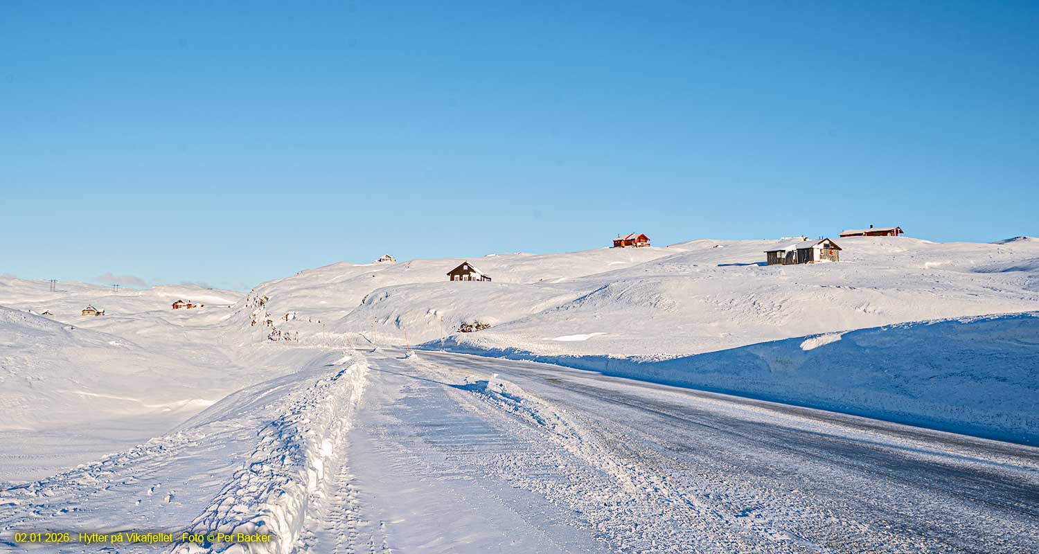Hytter på Vikafjellet