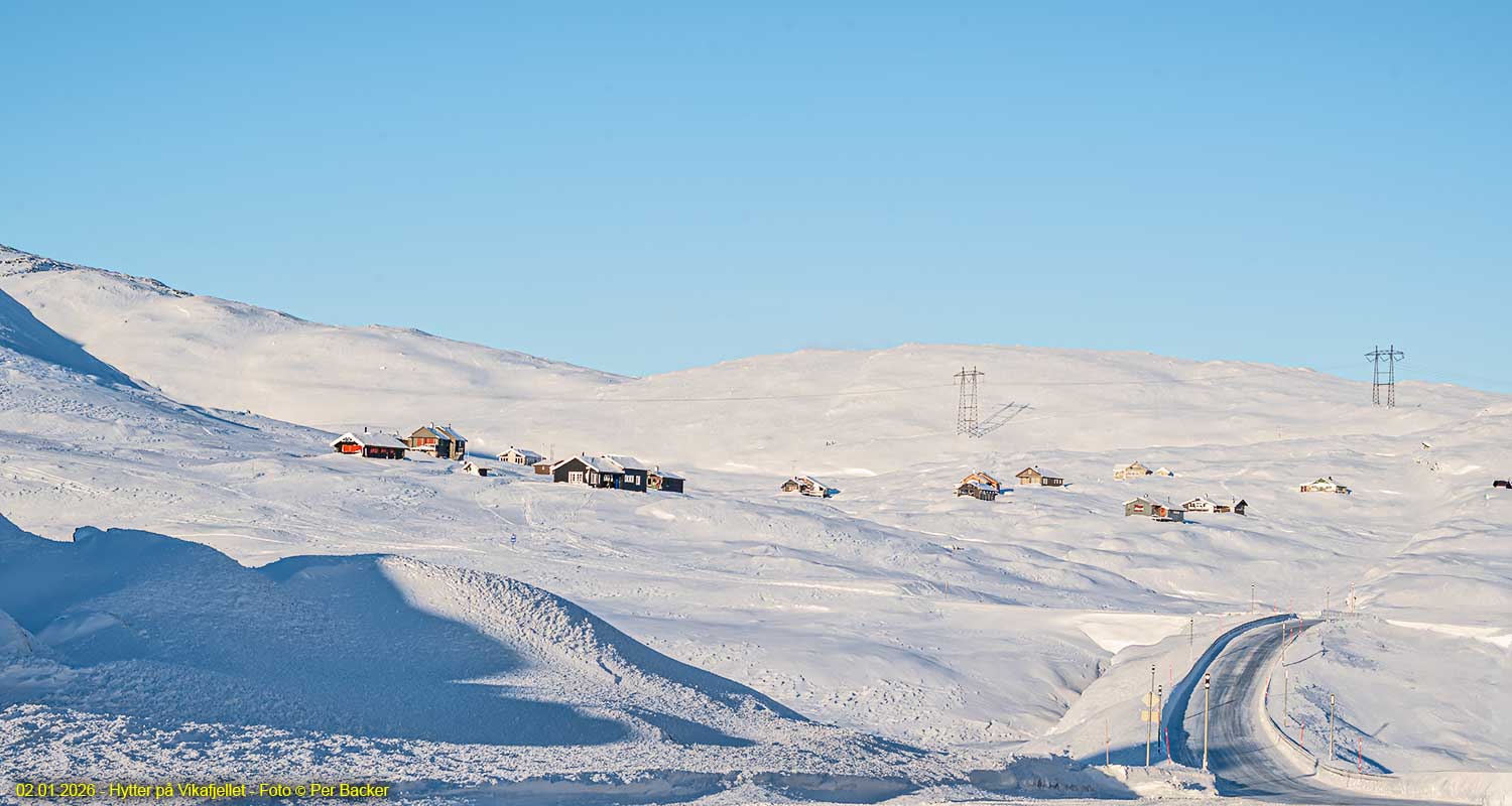 Hytter på Vikafjellet