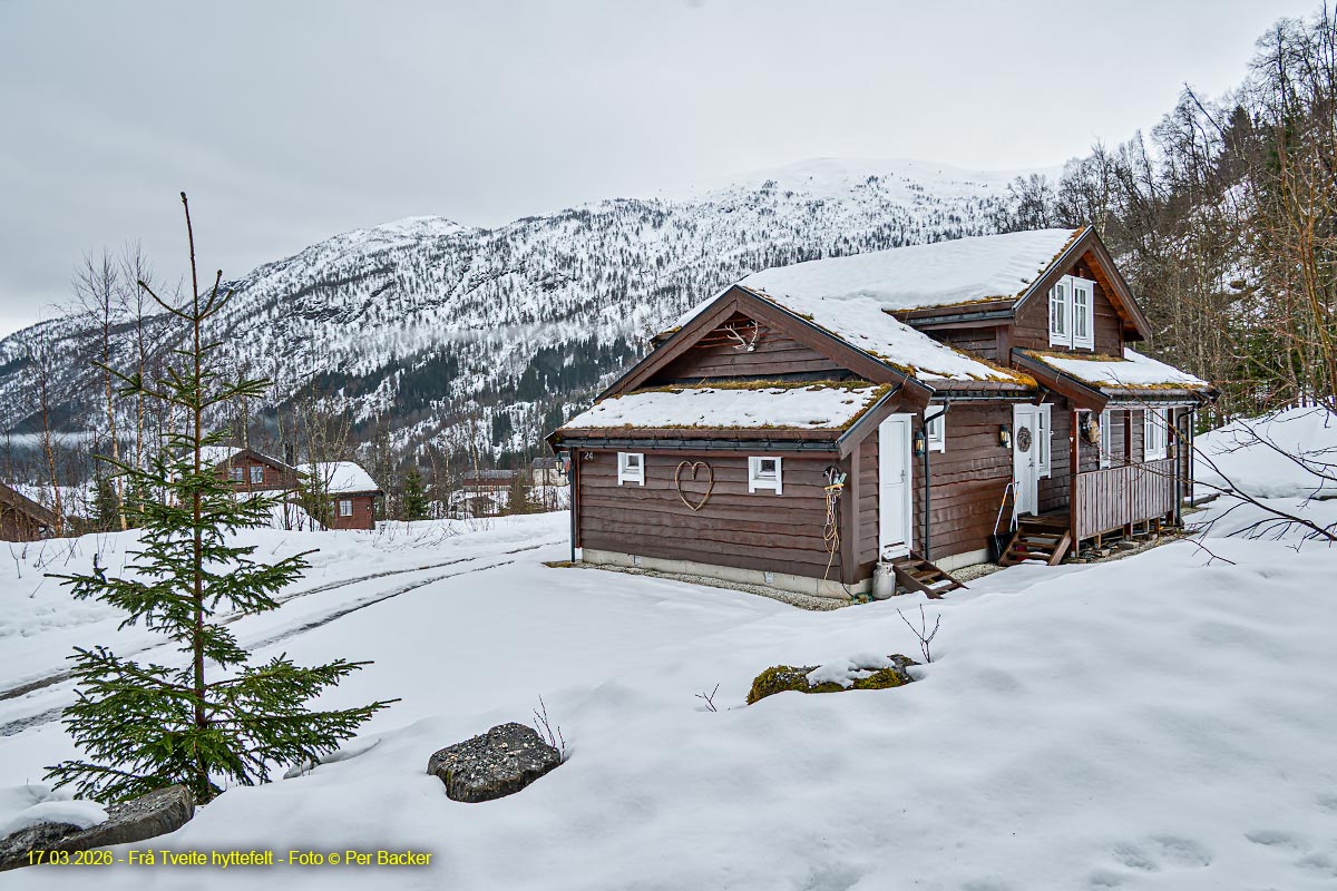 Frå Tveite hyttefelt