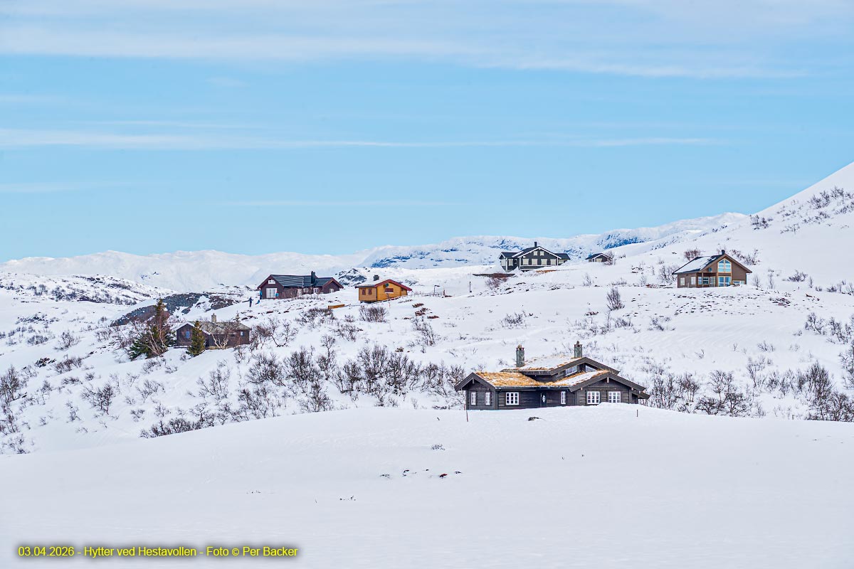 Hytter ved Hestavollen