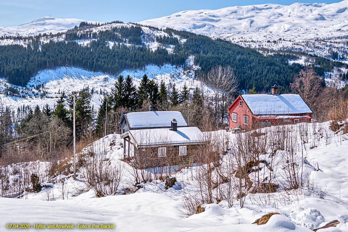 Hytter ved Arnetveit