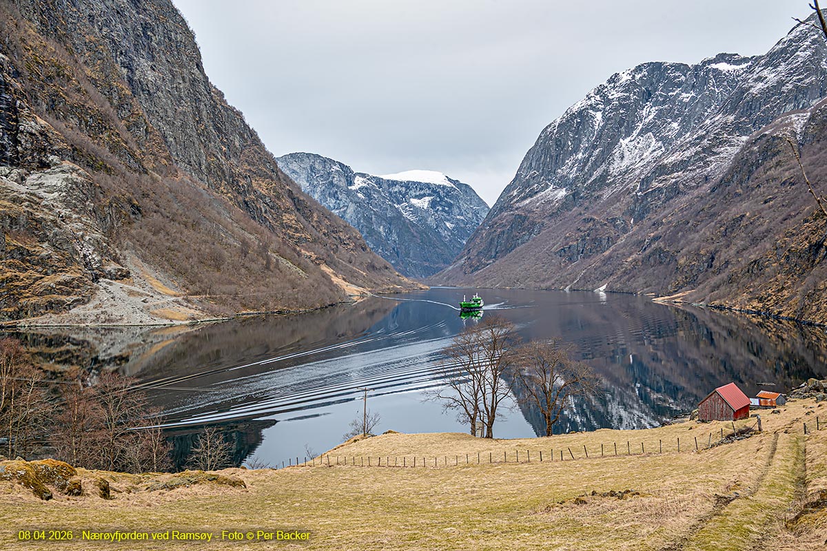Nærøyfjorden ved Ramsøy