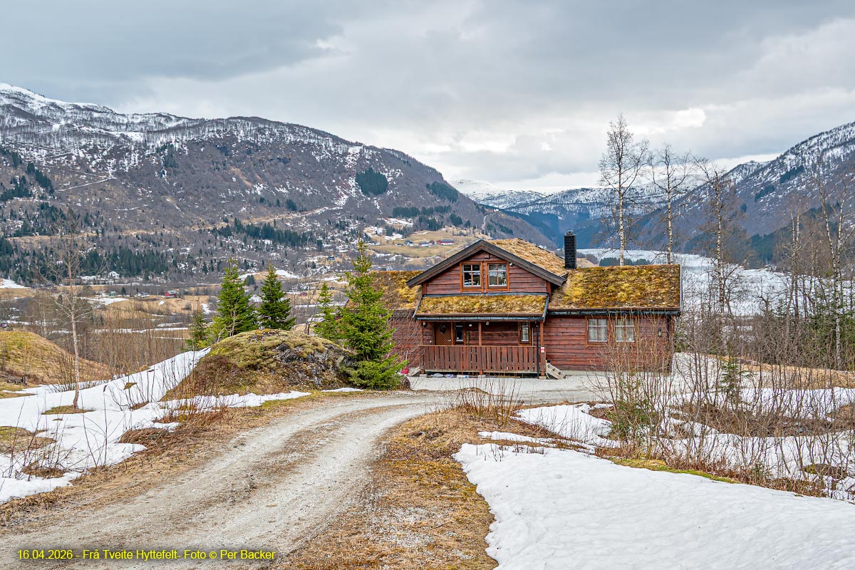 Frå Tveite hyttefelt