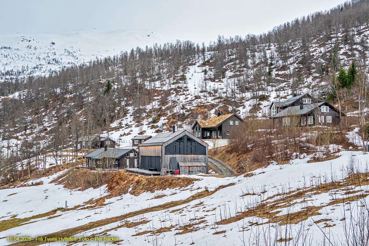 Frå Tveite hyttefelt