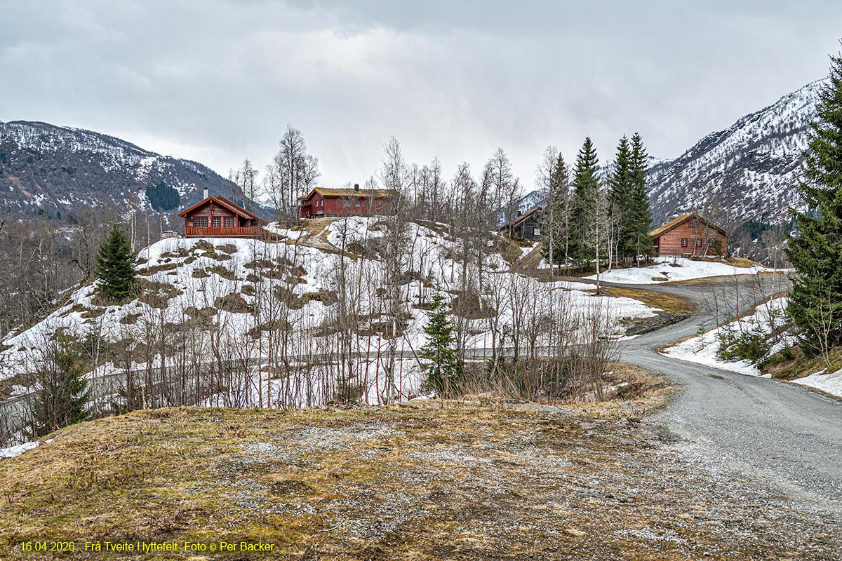 Frå Tveite hyttefelt