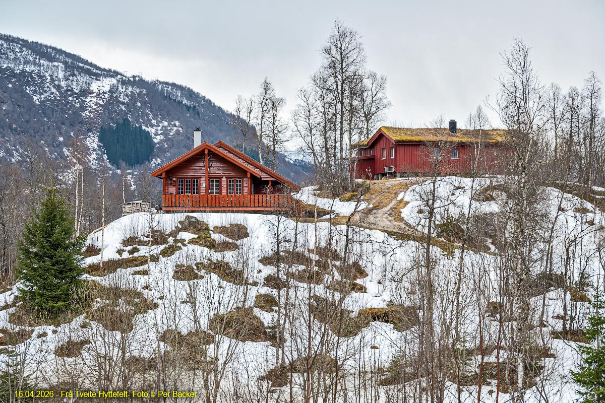Frå Tveite hyttefelt