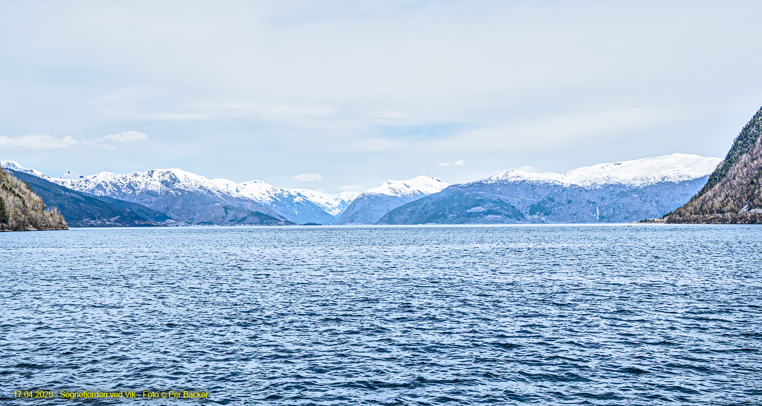Sognefjorden ved Vik