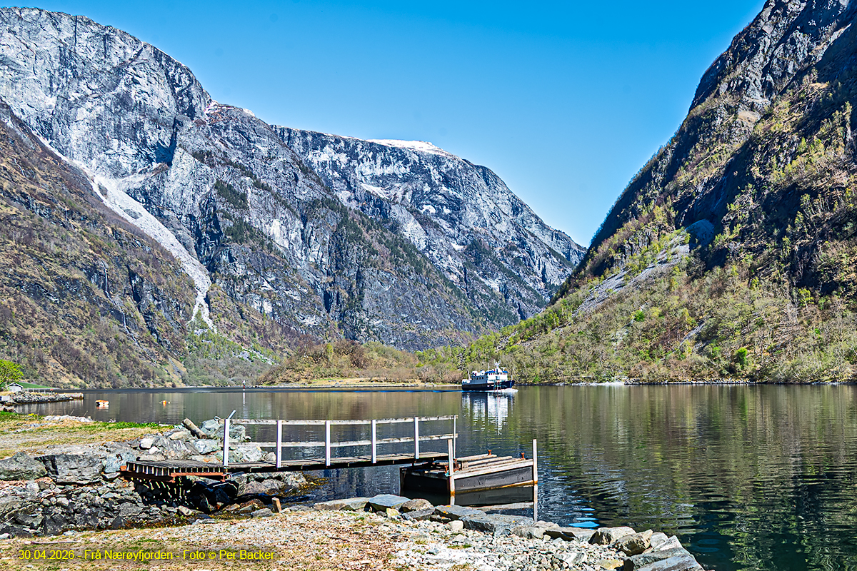Frå Nærøyfjorden