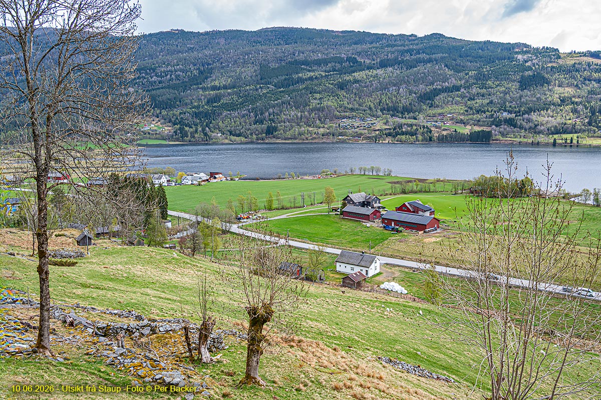 Utsikt frå Staup