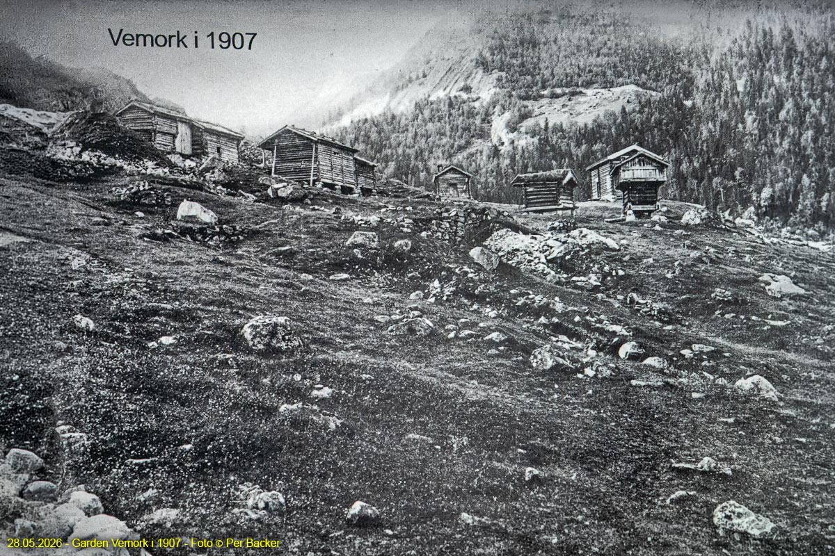 Garden Vemork i 1907