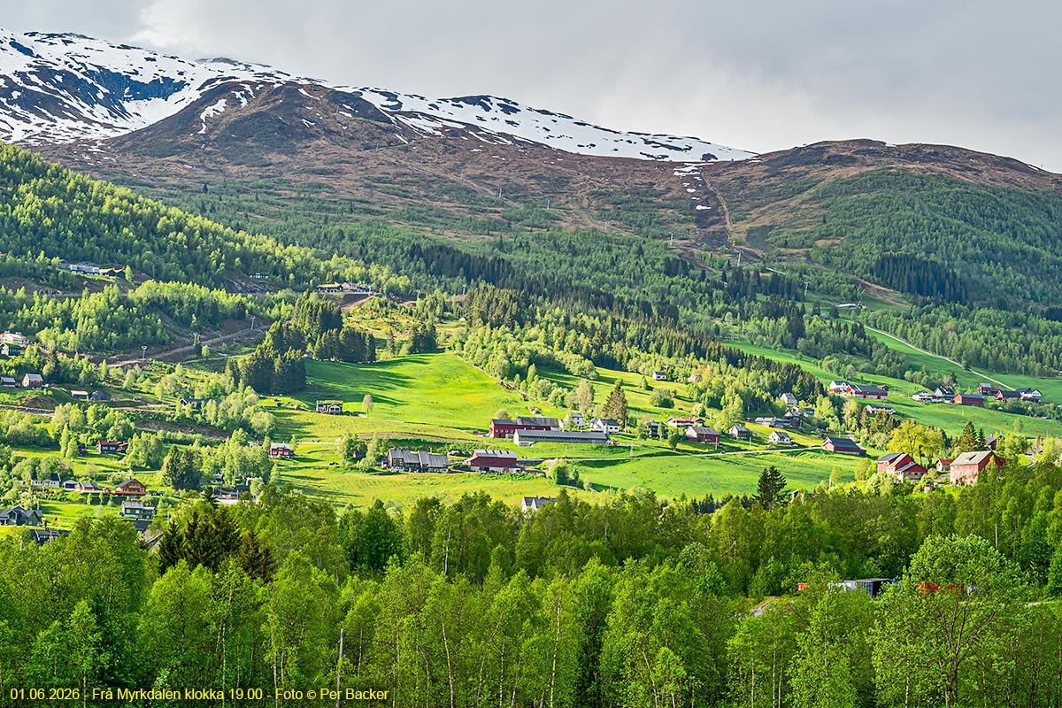Frå Myrkdalen klokka 19.00