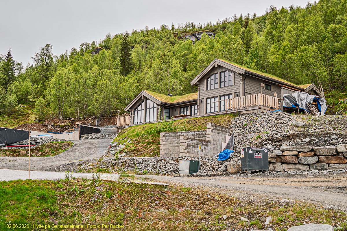 Hytte på Geitasteinane