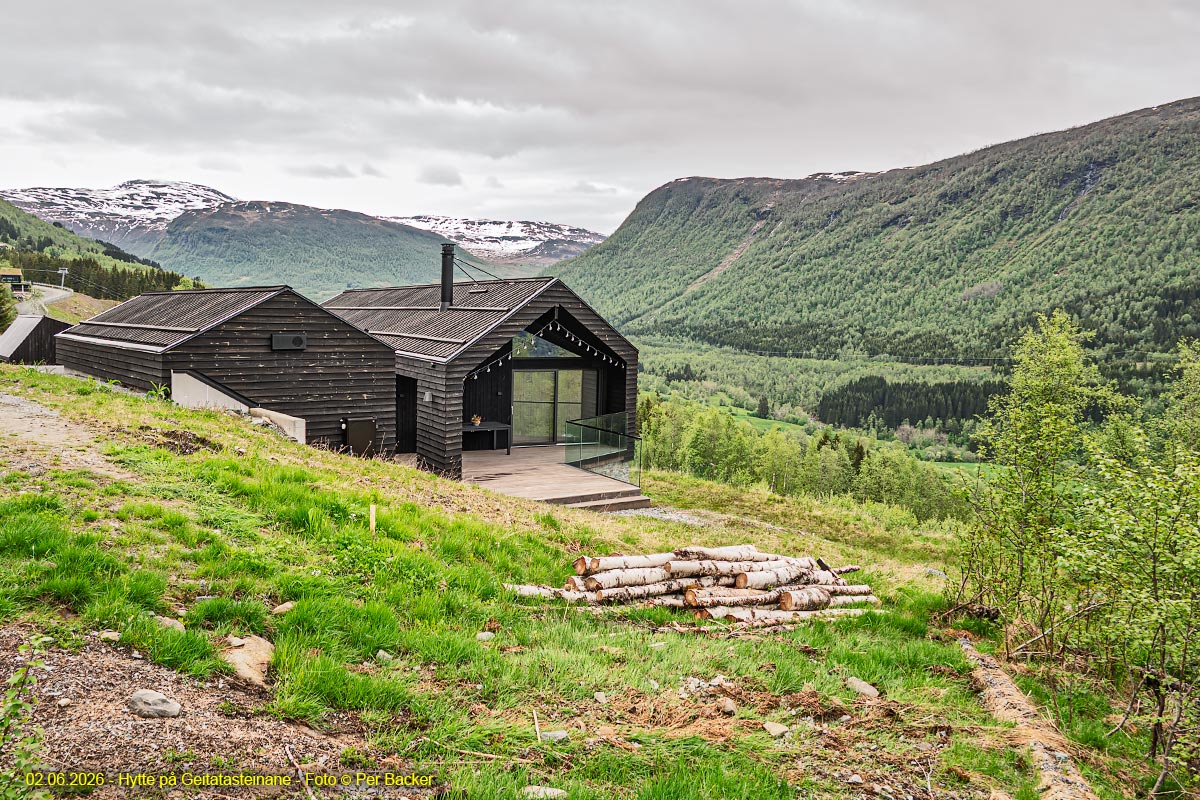 Hytte på Geitasteinane