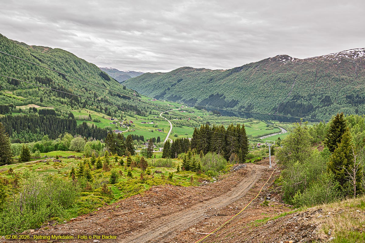 Retning Myrkdalen
