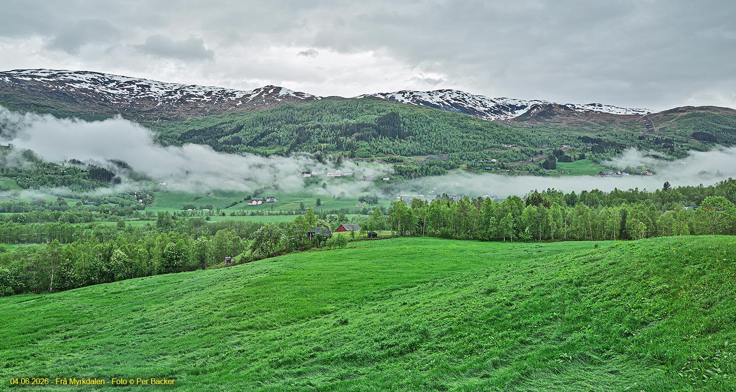 Frå Myrkdalen klokka 11.08