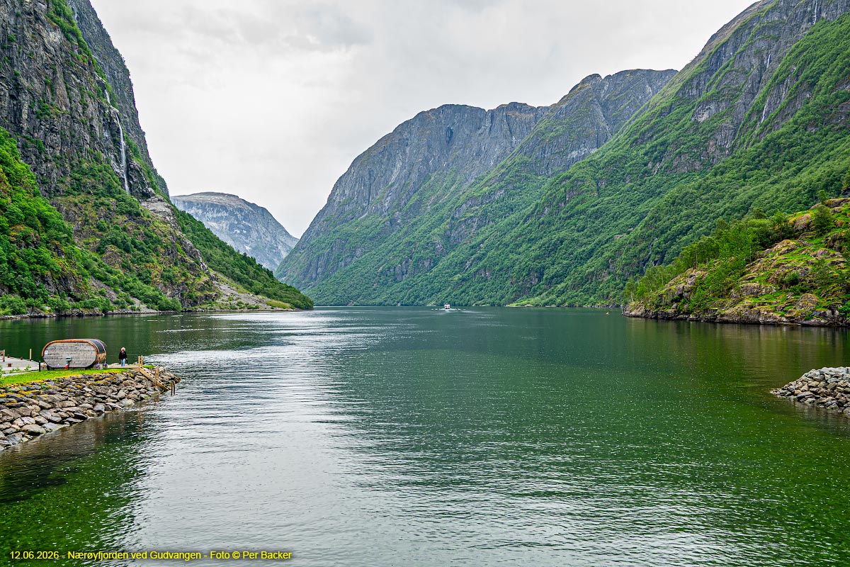 Nærøyfjorden ved Gudvangen